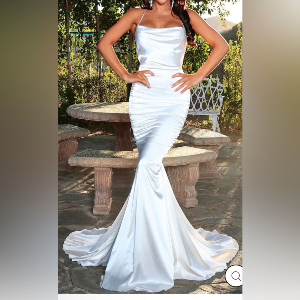Brand New All White Dress